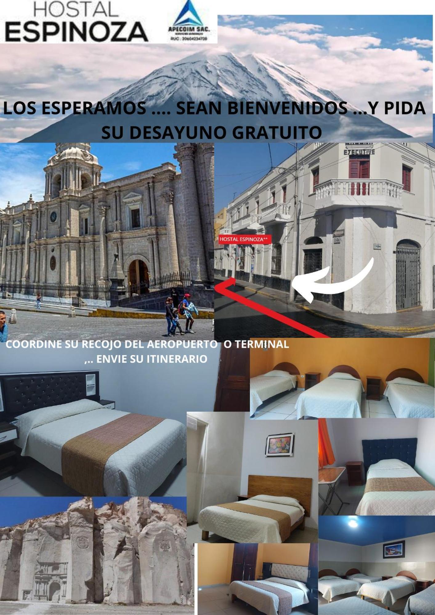 Hotel Espinoza Arequipa Esterno foto
